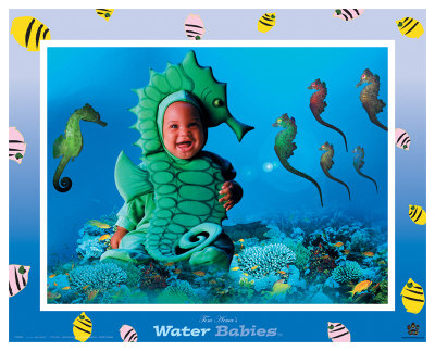 Water Babies, Seahorse by Tom Arma Pricing Limited Edition Print image