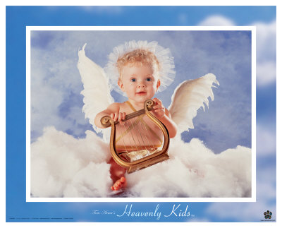 Heavenly Kids, Harp by Tom Arma Pricing Limited Edition Print image