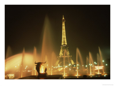 Eiffel Tower, Paris, France by Bill Bachmann Pricing Limited Edition Print image