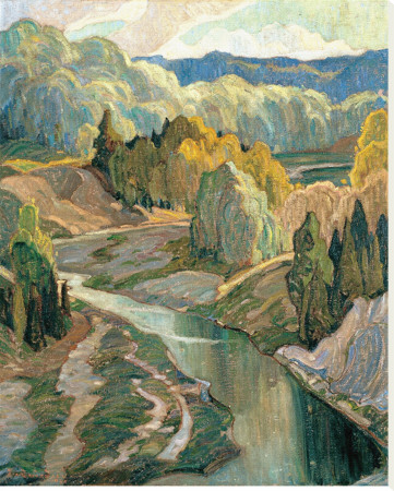 The Valley, C.1921 by Franklin Carmichael Pricing Limited Edition Print image