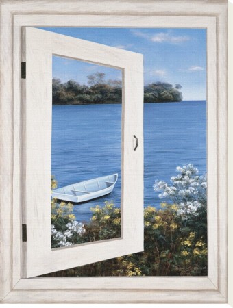 Bay Window Vista I by Diane Romanello Pricing Limited Edition Print image