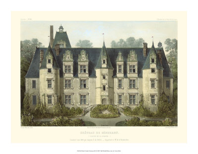 Petite French Chateaux Iii by Victor Petit Pricing Limited Edition Print image