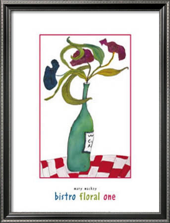 Bistro Floral I by Mary Mackey Pricing Limited Edition Print image