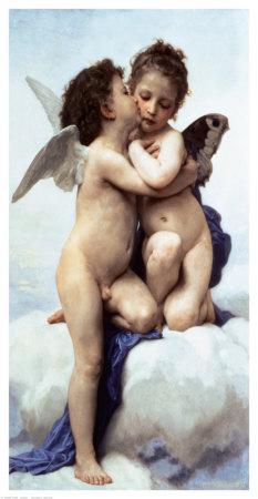 First Kiss by William Adolphe Bouguereau Pricing Limited Edition Print image