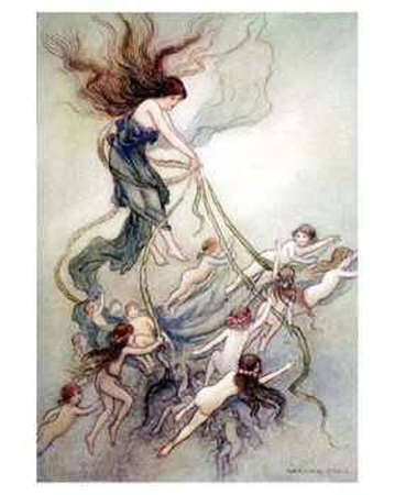 Fairy And Water Babies by Warwick Goble Pricing Limited Edition Print image