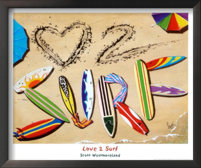 Love 2 Surf by Scott Westmoreland Pricing Limited Edition Print image