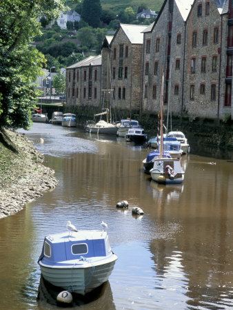 Totnes, An Important Inland Port In The 16Th Century, On The River Dart, Totnes, Devon, England by Brigitte Bott Pricing Limited Edition Print image