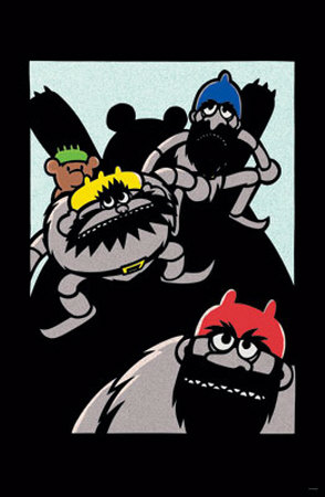 The Three Bandit Brothers by Ryo Takagi Pricing Limited Edition Print image