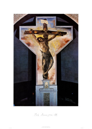 Crucifixion by Pietro Annigoni Pricing Limited Edition Print image