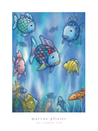 Rainbow Fish To The Rescue by Marcus Pfister Pricing Limited Edition Print image