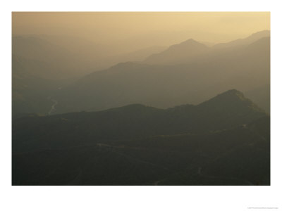 Air Pollution In Sequoia National Park, California by Phil Schermeister Pricing Limited Edition Print image