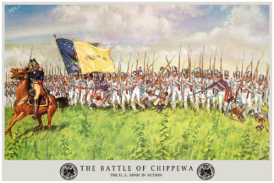 The Battle Of Chippewa, War Of 1812 by Hugh Charles Mcbarron Jr. Pricing Limited Edition Print image
