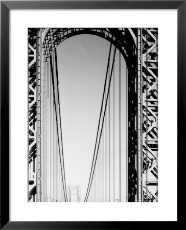 Looking Head On At Roadway Of George Washington Bridge by Margaret Bourke-White Pricing Limited Edition Print image