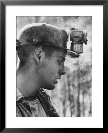 18 Year Old Coal Miner Ray Martin Near Islom, Kentucky by John Dominis Pricing Limited Edition Print image