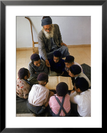 Yemeni Jewish Children Studying The Torah by Alfred Eisenstaedt Pricing Limited Edition Print image
