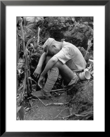Tired Chinese Infantryman by Jack Wilkes Pricing Limited Edition Print image