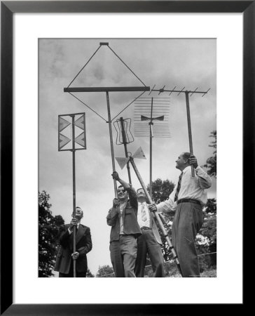 Sampling Of Several Different Rca Antennas Used For Ultra High Frequency Reception by Peter Stackpole Pricing Limited Edition Print image