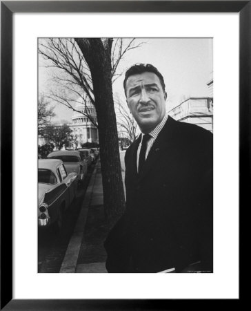 Rep. Adam Clayton Powel, Before Trip To Spain by Francis Miller Pricing Limited Edition Print image