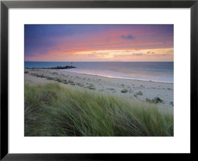 Sunrise Over Christchurch Bay From Hengistbury Head, Dorset, England by Adam Burton Pricing Limited Edition Print image