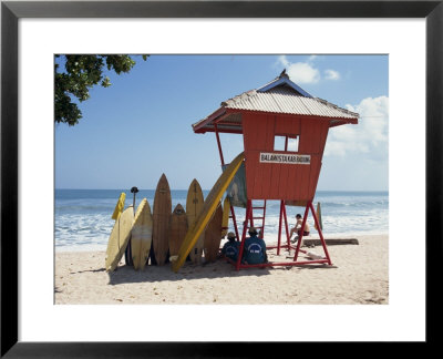 Surfboards Stacked Waiting For Hire At Kuta Beach On The Island Of Bali, Indonesia, Southeast Asia by Harding Robert Pricing Limited Edition Print image