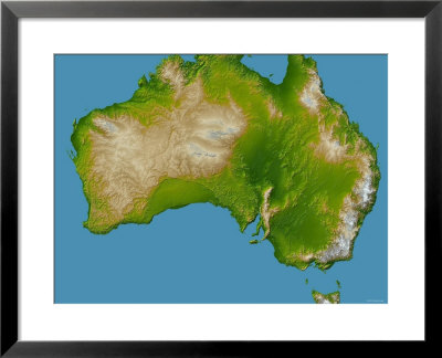 Continent Of Australia by Stocktrek Images Pricing Limited Edition Print image