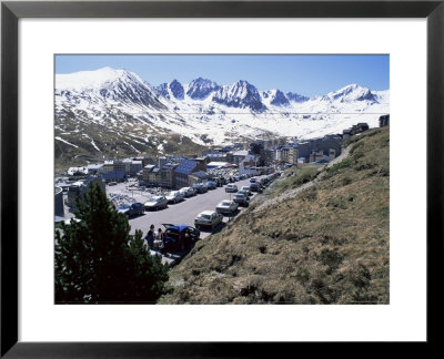 Ski Resort On French Border, Pas De La Casa, Andorra, Pyrenees by Jeremy Bright Pricing Limited Edition Print image