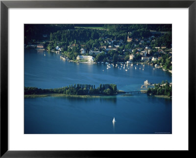 View Of Portschach, Lake Worther, Carinthia, Austria by Jean Brooks Pricing Limited Edition Print image