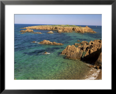 Esterel Corniche, Near St. Raphael, Var, Cote D'azur, Provence, France, Mediterranean by Michael Busselle Pricing Limited Edition Print image