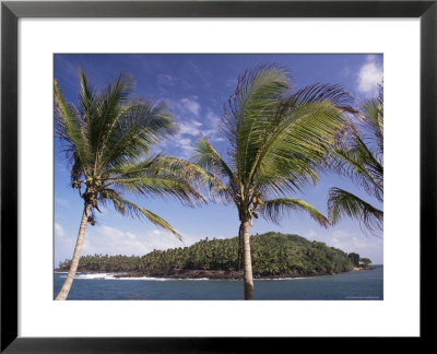 View To Devil's Island, Where Dreyfus And Papillon Were Imprisoned, French Guiana, South America by Ken Gillham Pricing Limited Edition Print image