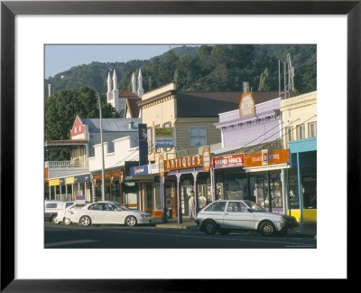 Queen Street, Thames, Coromandel Peninsula, South Auckland, North Island, New Zealand by Ken Gillham Pricing Limited Edition Print image