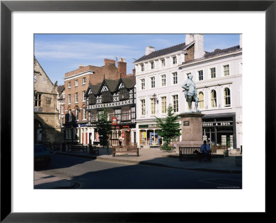 Statue Of Clive Of India In The Square, Shrewsbury, Shropshire, England, United Kingdom by Peter Scholey Pricing Limited Edition Print image