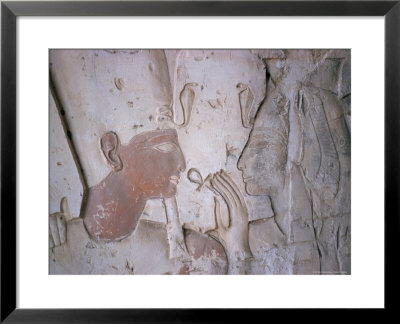 Close-Up Showing The Ankh, Symbol Of Life, Being Offered To Sethos I, New Kingdom by Walter Rawlings Pricing Limited Edition Print image