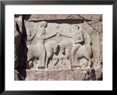 Reliefs At Naqsh-E Rustam, Iran, Middle East by Sybil Sassoon Pricing Limited Edition Print image