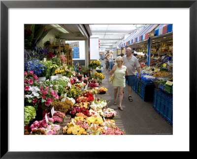 Fruit, Vegetable And Flower Market In The Altstadt, Dusseldorf, North Rhine Westphalia, Germany by Yadid Levy Pricing Limited Edition Print image