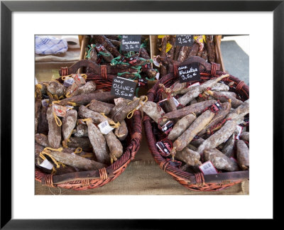 Monday Market At St. Jean Pied De Port, Basque Country, Pyrenees-Atlantiques, Aquitaine, France by R H Productions Pricing Limited Edition Print image