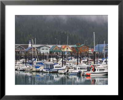 Harbor In The Coastal Town Of Seward, Alaska, Usa by Dennis Flaherty Pricing Limited Edition Print image