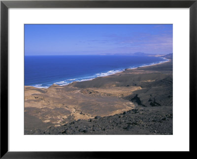 Atlantic Coastline, Cofete Beach, Fuerteventura, Canary Islands, Spain, Europe by Firecrest Pictures Pricing Limited Edition Print image