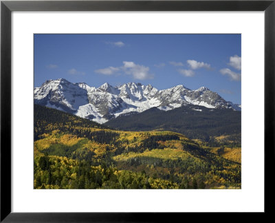 Sneffels Range With Fall Colors, Near Ouray, Colorado, United States Of America, North America by James Hager Pricing Limited Edition Print image