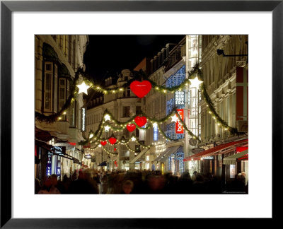 Stroget Ostergade Shopping Area At Christmas, Copenhagen, Denmark, Scandinavia, Europe by Sergio Pitamitz Pricing Limited Edition Print image