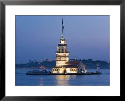 Kizkulesi, Bosphorus River, Istanbul, Turkey by Gavin Hellier Pricing Limited Edition Print image