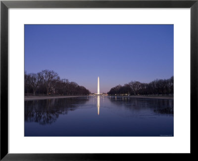 National Mall And Washington Monument At Dusk, Washington Dc, Usa by Michele Falzone Pricing Limited Edition Print image