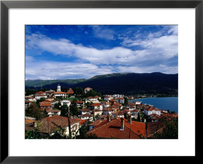 Town Next To Ohrid Lake, Ohrid, Macedonia by Izzet Keribar Pricing Limited Edition Print image