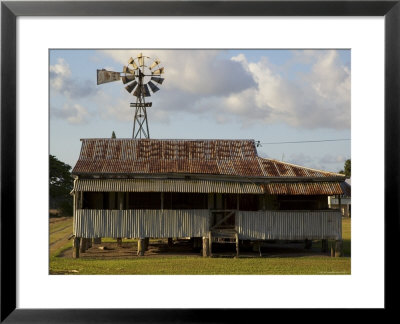 Old Farmhouse With Windmill In Sugar Farming Heartland, Cordelia by Simon Foale Pricing Limited Edition Print image