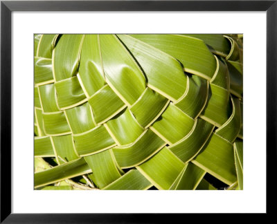 Closeup Of A Woven Hat, Takapoto Atoll, French Polynesia by Tim Laman Pricing Limited Edition Print image