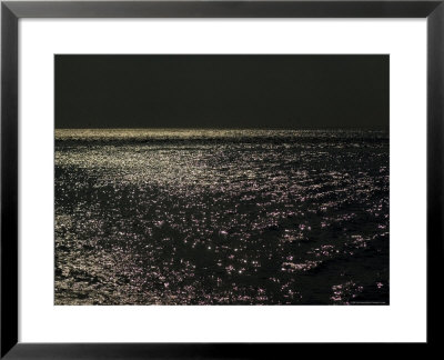 Sunlight Sparkling On The Water At Day's End by Todd Gipstein Pricing Limited Edition Print image