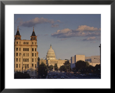 U.S. Capitol Building From Constitution Avenue, Washington, D.C. by Kenneth Garrett Pricing Limited Edition Print image