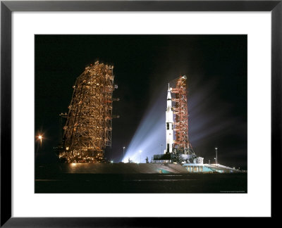Pre-Launch Roll Back Of Support Structures For Apollo 12 by Rex Stucky Pricing Limited Edition Print image