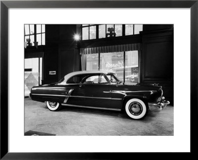 New Lincoln Capri Standing In Show Room by Eliot Elisofon Pricing Limited Edition Print image