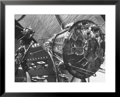 Russian Sputnik Iii On Display At Soviet Exhibit by Walter Sanders Pricing Limited Edition Print image