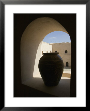 Al Minitrib Fort, Sharqiya Region, Oman by Walter Bibikow Pricing Limited Edition Print image